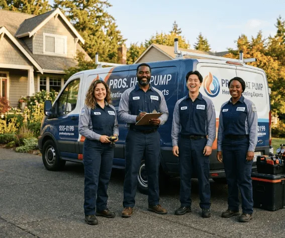Heat Pump Installation company in Briscoe, TX